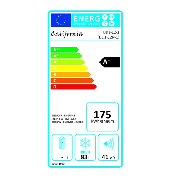 Congélateur Top 55cm 85l – Dd1121 – CALIFORNIA Prix très abordable 5