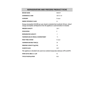 INDESIT Congélateur Vertical UI8 F1C W vente chaude 7