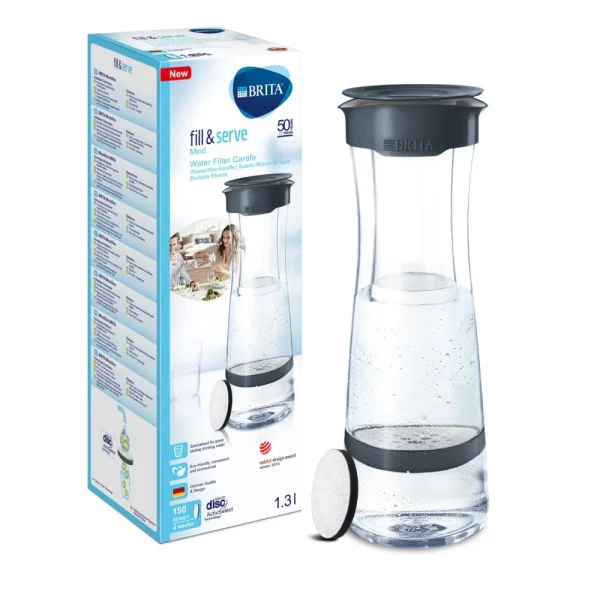 magasin pour Brita Carafe Fill & Serve Mind Gris Foncé 1030345 1