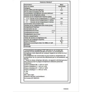 luxe soldes Congélateur Coffre 129cm 284l – Hsa29540n – BEKO 7