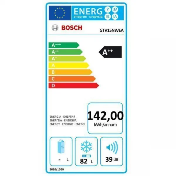 Congélateur Sous Plan 56cm 82l – Gtv15nwea – BOSCH Authentic Original licence 3