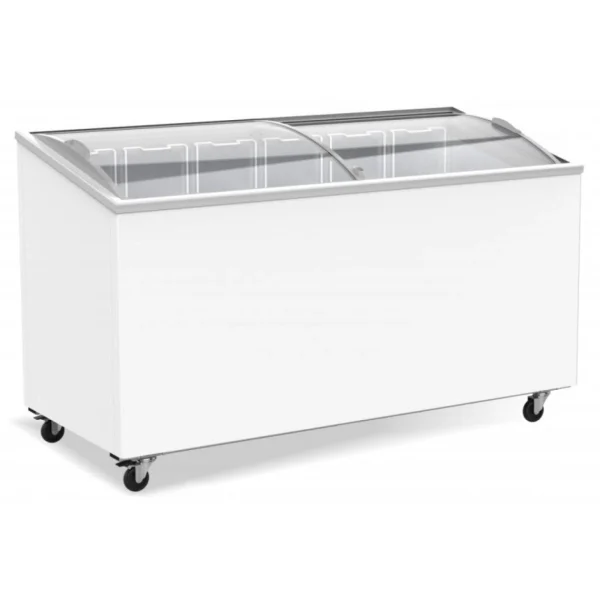 Couleurs variées Congélateur Bahut Couvercle En Verre – 460 Litres – Combisteel – R600… 1