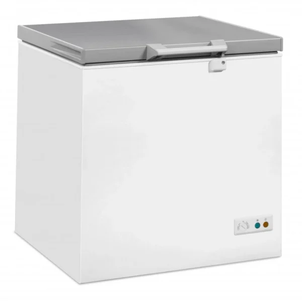 Top ventes Congélateur Bahut Couvercle Inox – Combisteel – R600a – Acier Inoxyda… 1