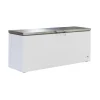 magasin pas cher Congélateur Bahut Couvercle Inox – Combisteel – R600a – Acier Inoxyda… 19