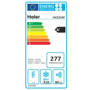 grande qualité HAIER HCE319F – Congélateur Coffre – 310L – Froid Statique – A+ – L11… 12