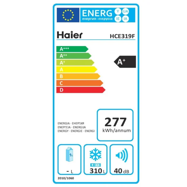 grande qualité HAIER HCE319F – Congélateur Coffre – 310L – Froid Statique – A+ – L11… 5