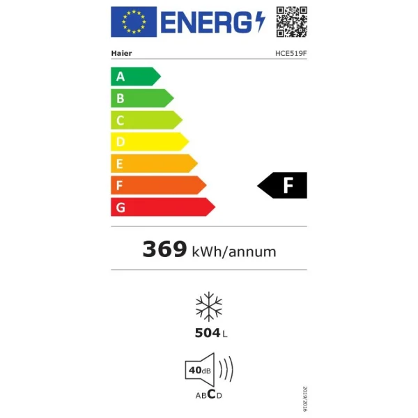 économies garanties Haier Congélateur Coffre HCE519F 4
