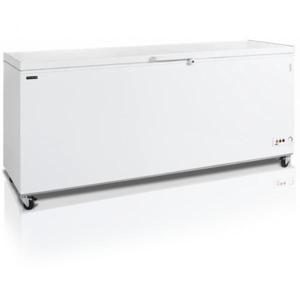 Congélateur Coffre CF700 – TEFCOLD – R290 – Acier675 belle 1