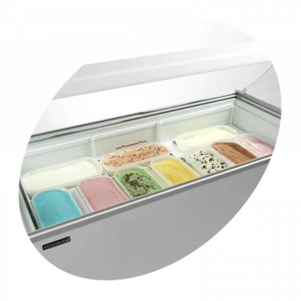 Congélateur De Crème Glacée IC400SC-SO – TEFCOLD – R290 Retour gratuit en magasin. 5