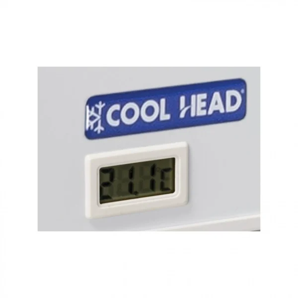 vente chaude COOLHEAD Congélateur Vitré Professionnel Porte Coulissante – 300 Litres – Coo… 4