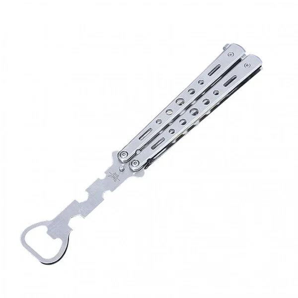 Marque Generique Couteau Papillon Multitool Ouvre-bouteille Papillon Barman Fournitures… soldes luxe 3