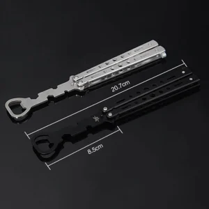 Marque Generique Couteau Papillon Multitool Ouvre-bouteille Papillon Barman Fournitures… soldes luxe 13