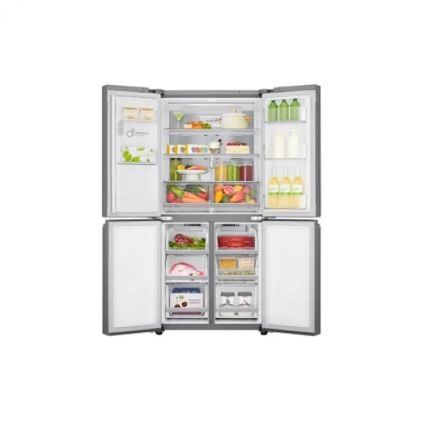 Prestation Et Rapide LG GML844PZ6F Réfrigérateur Américain Froid Ventilé 506L 40dB Gris 3