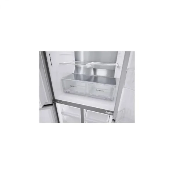 Prestation Et Rapide LG GML844PZ6F Réfrigérateur Américain Froid Ventilé 506L 40dB Gris 5