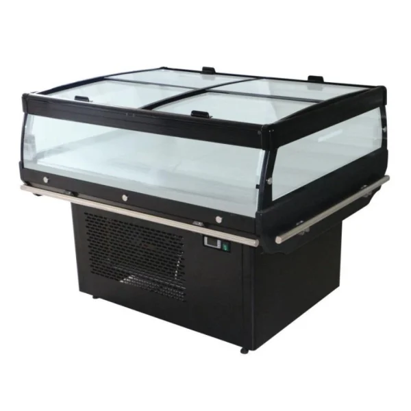 Combisteel Îlot De Refroidissement Avec Couvercle En Verre – 190 LTR – Combistee… Distributeur Officiel 1