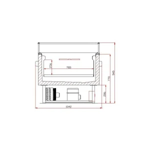 grande promotion Combisteel Îlot De Refroidissement Et Congélation Commutable – 260 LTR – Combis… 6
