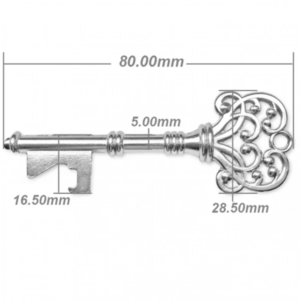 Marque Generique Porte Clé Métal Décapsuleur Ouvre Bouteille Outil De Bal 80 * 28mm … prix le plus bas 5