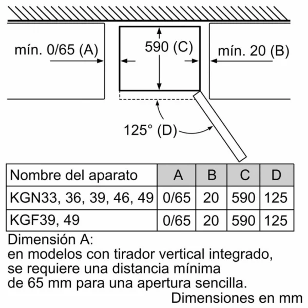 Réfrigérateur Combiné BOSCH KGN36VIEA Acier Inoxydable (186 X 60 Cm… design à la mode 3