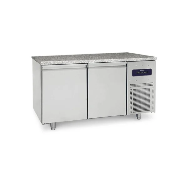VIRTUS GROUP Table Congélateur Pâtisserie Avec 2 Portes 600×400 Mm Et Plan De Tra… livraison la plus rapide 1
