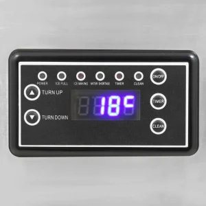 haute qualité VidaXL Appareil à Glaçons 420 W Noir 45 Kg / 24 H 9