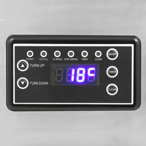haute qualité VidaXL Appareil à Glaçons 420 W Noir 45 Kg / 24 H 3