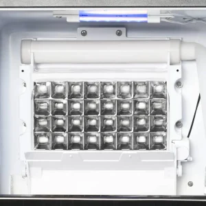 haute qualité VidaXL Appareil à Glaçons 420 W Noir 45 Kg / 24 H 11