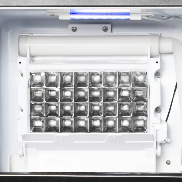 haute qualité VidaXL Appareil à Glaçons 420 W Noir 45 Kg / 24 H 4