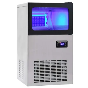 haute qualité VidaXL Appareil à Glaçons 420 W Noir 45 Kg / 24 H 15