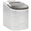 shopping pas cher VidaXL Appareil à Glaçons Argenté 2,4 L 15 Kg / 24 H 8